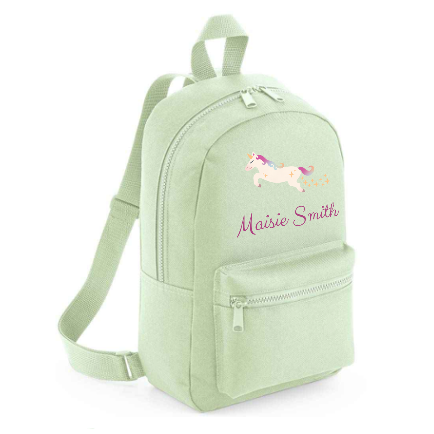 Personalised Kids 7L Backpack - Unicorn Design