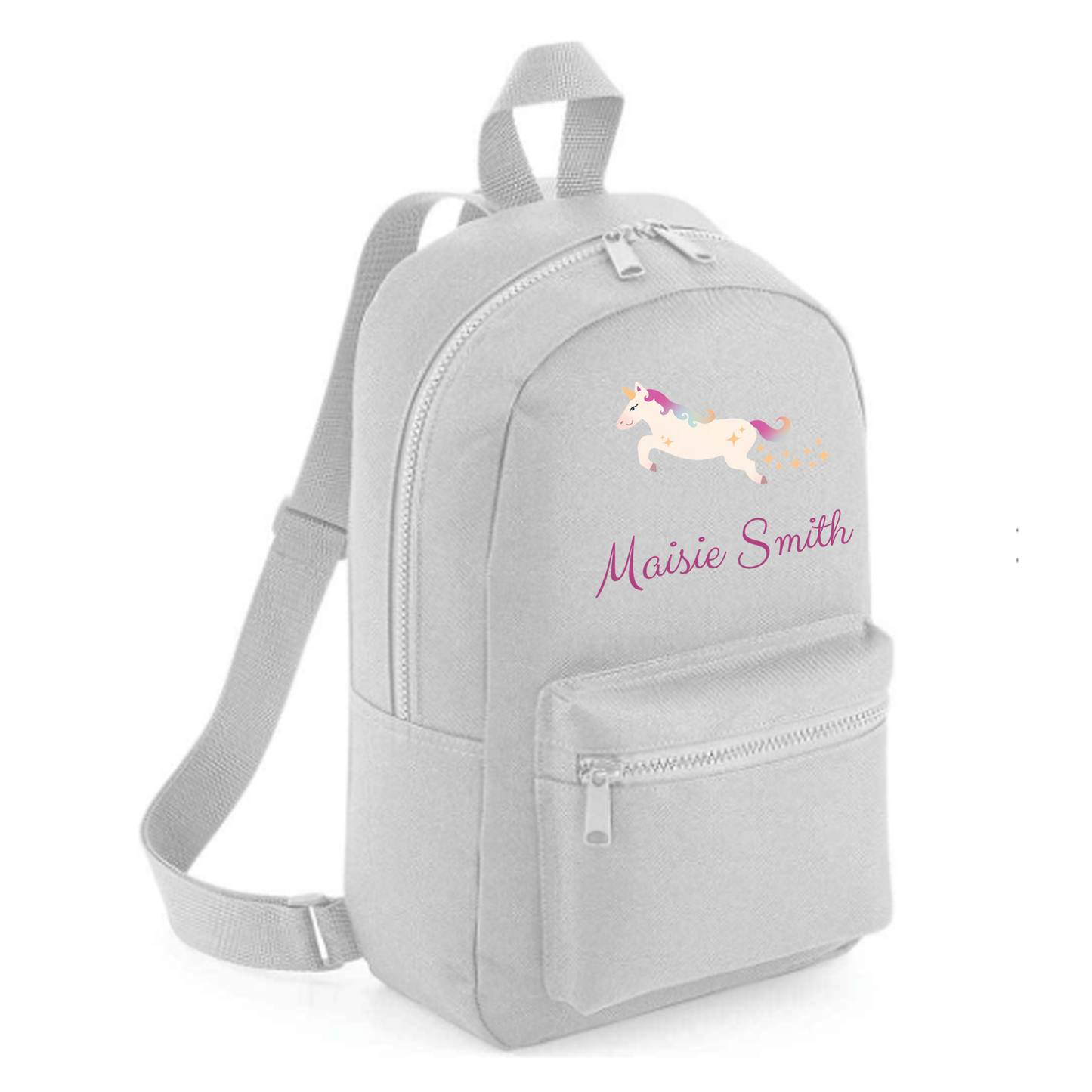 Personalised Kids 7L Backpack - Unicorn Design