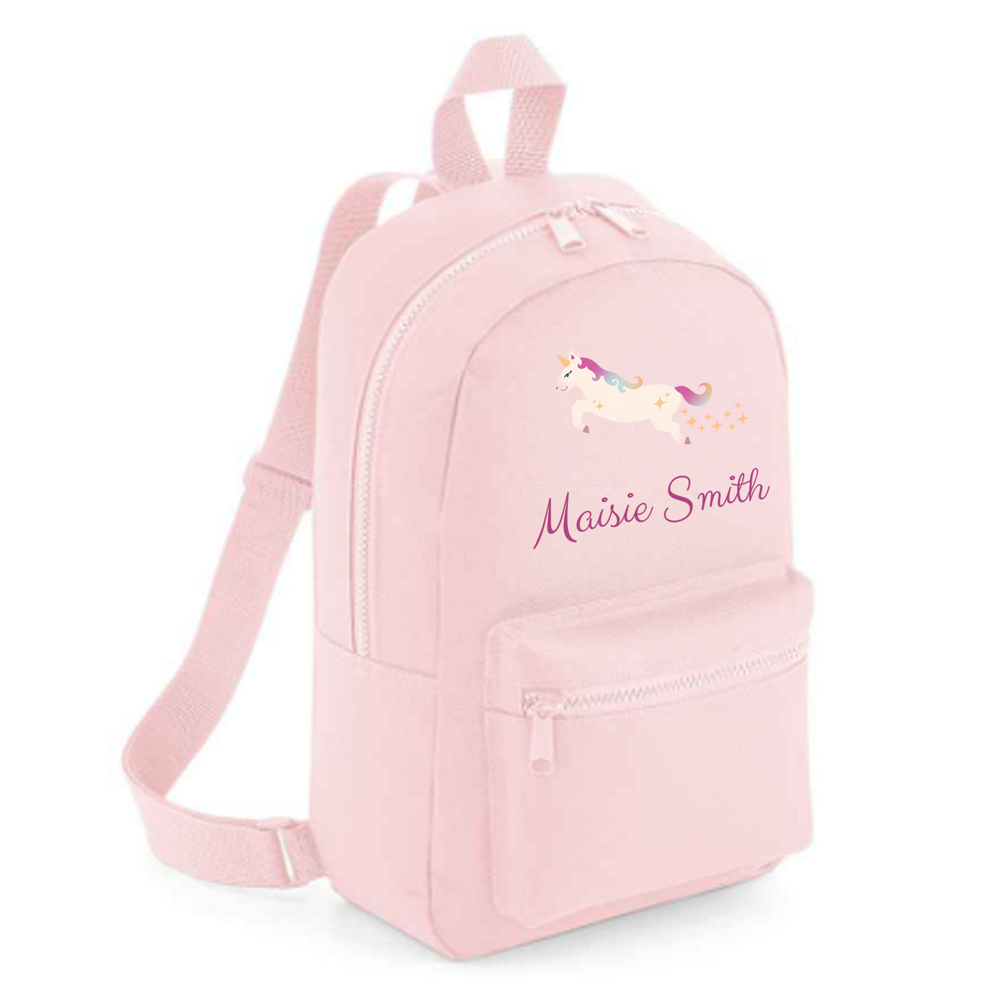 Personalised Kids 7L Backpack - Unicorn Design