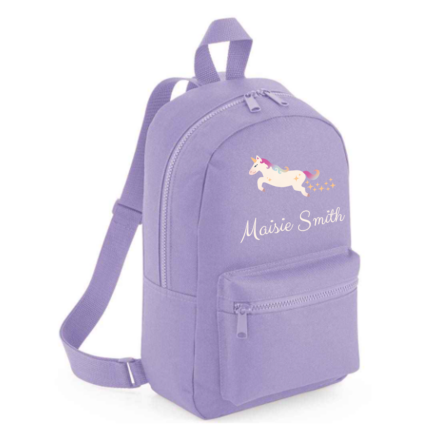 Personalised Kids 7L Backpack - Unicorn Design