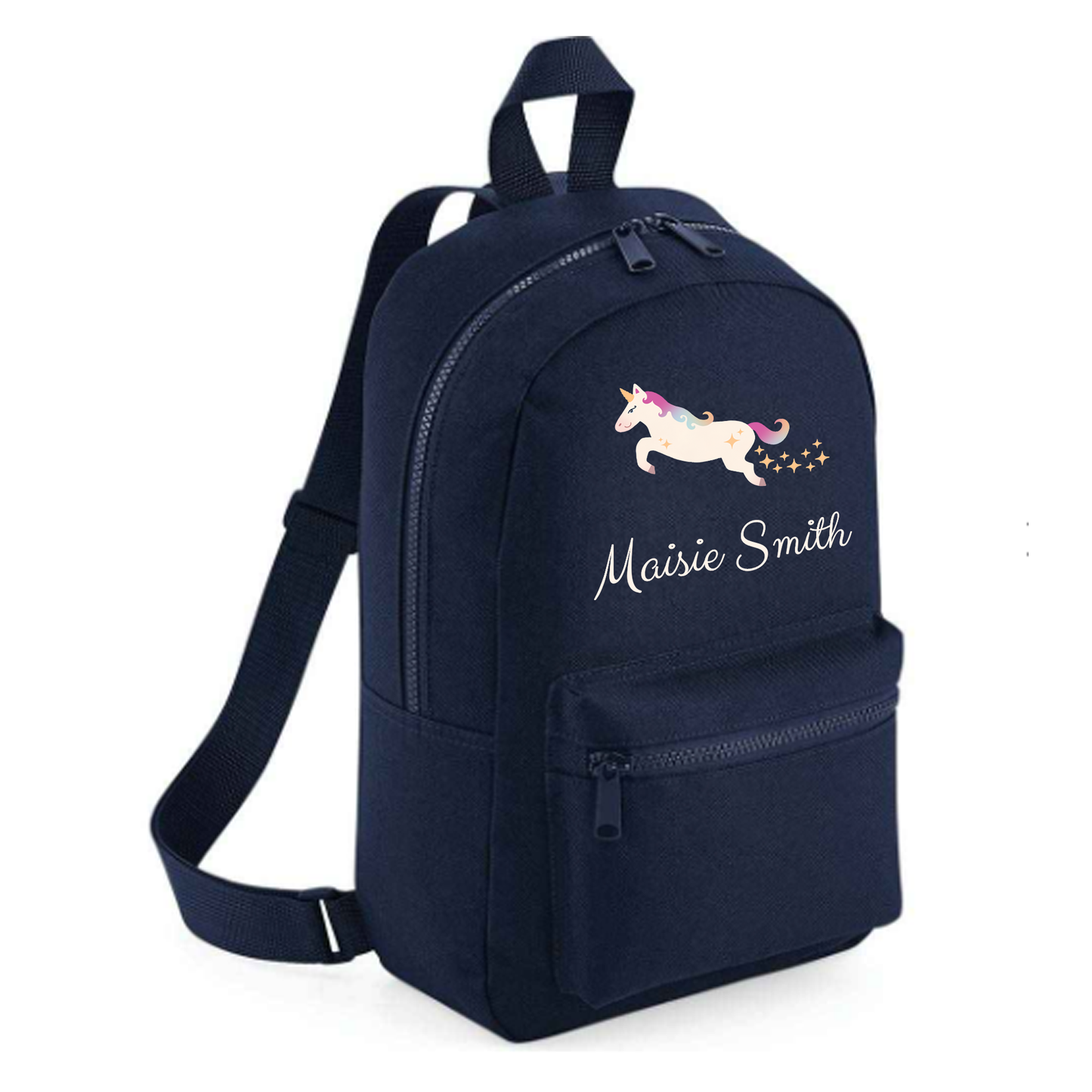 Personalised Kids 7L Backpack - Unicorn Design