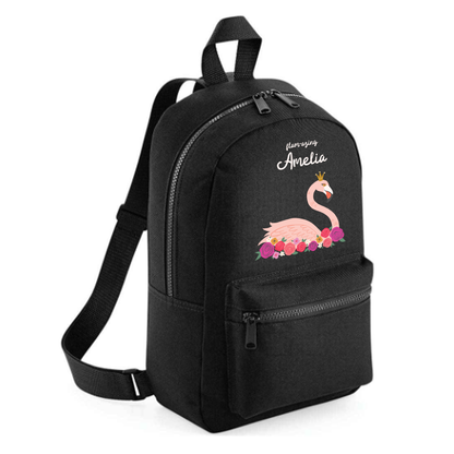 Personalised Kids 15L Backpack - Flamingo Design