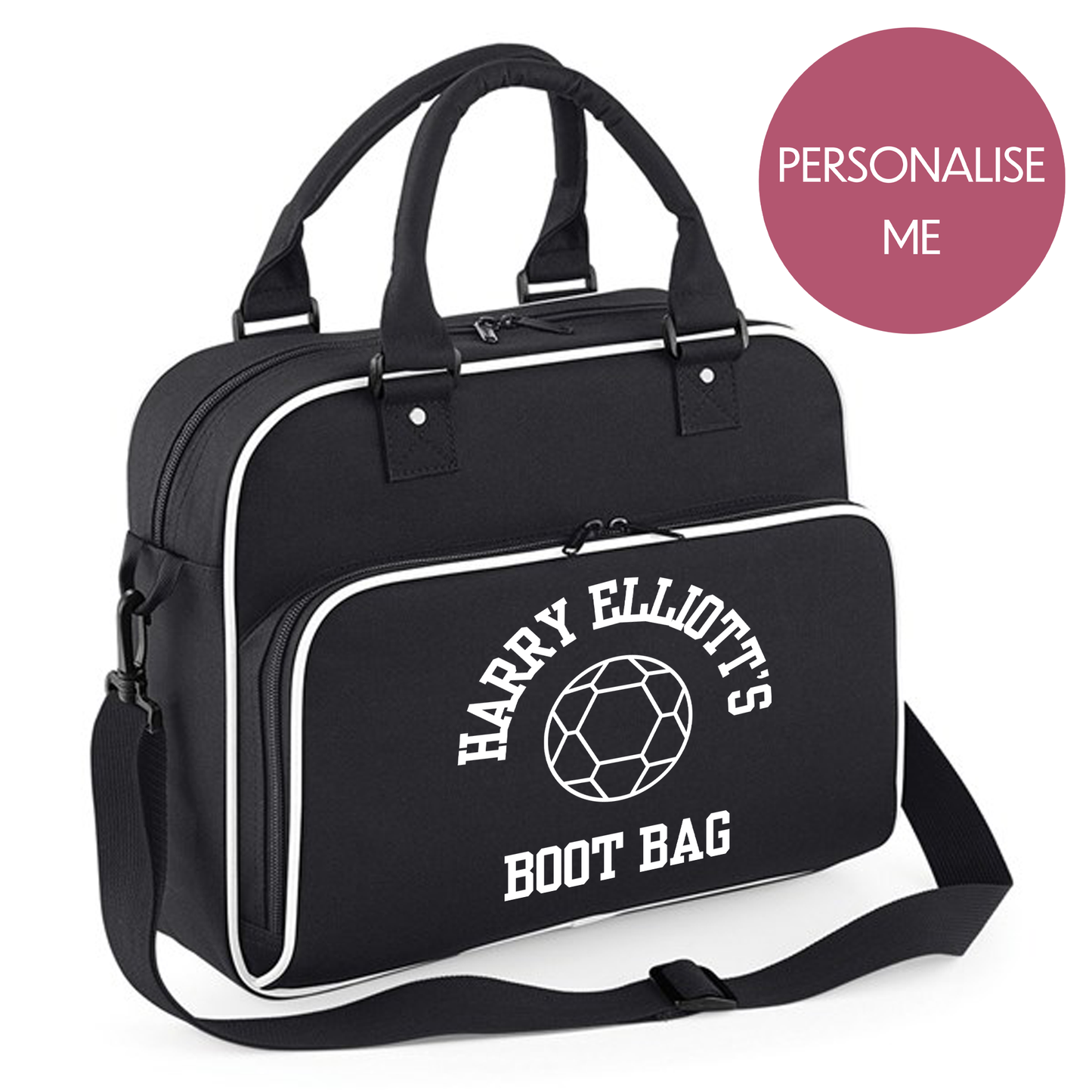 Personalised Kids Kit Bag - Custom Karate, Dance Bag for Girls, Sports Football Boot Bag for Boys, Gym Bag With Name