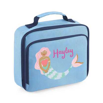 Mermaid-Themed Personalized Lunch Bag
