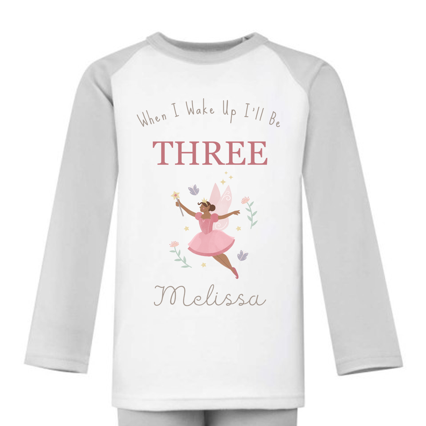 Personalised Birthday Pyjamas - Fairy Design