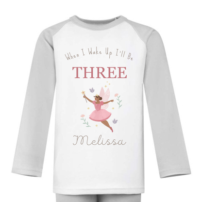 Personalised Birthday Pyjamas - Fairy Design