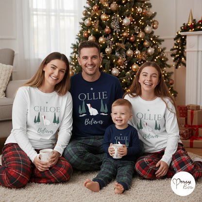Personalised Family Christmas Pyjamas - Mix and Match Tartan Style