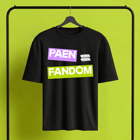 K-Pop Inspired Oversized Kids T-shirt - Trending Quote Top For Children