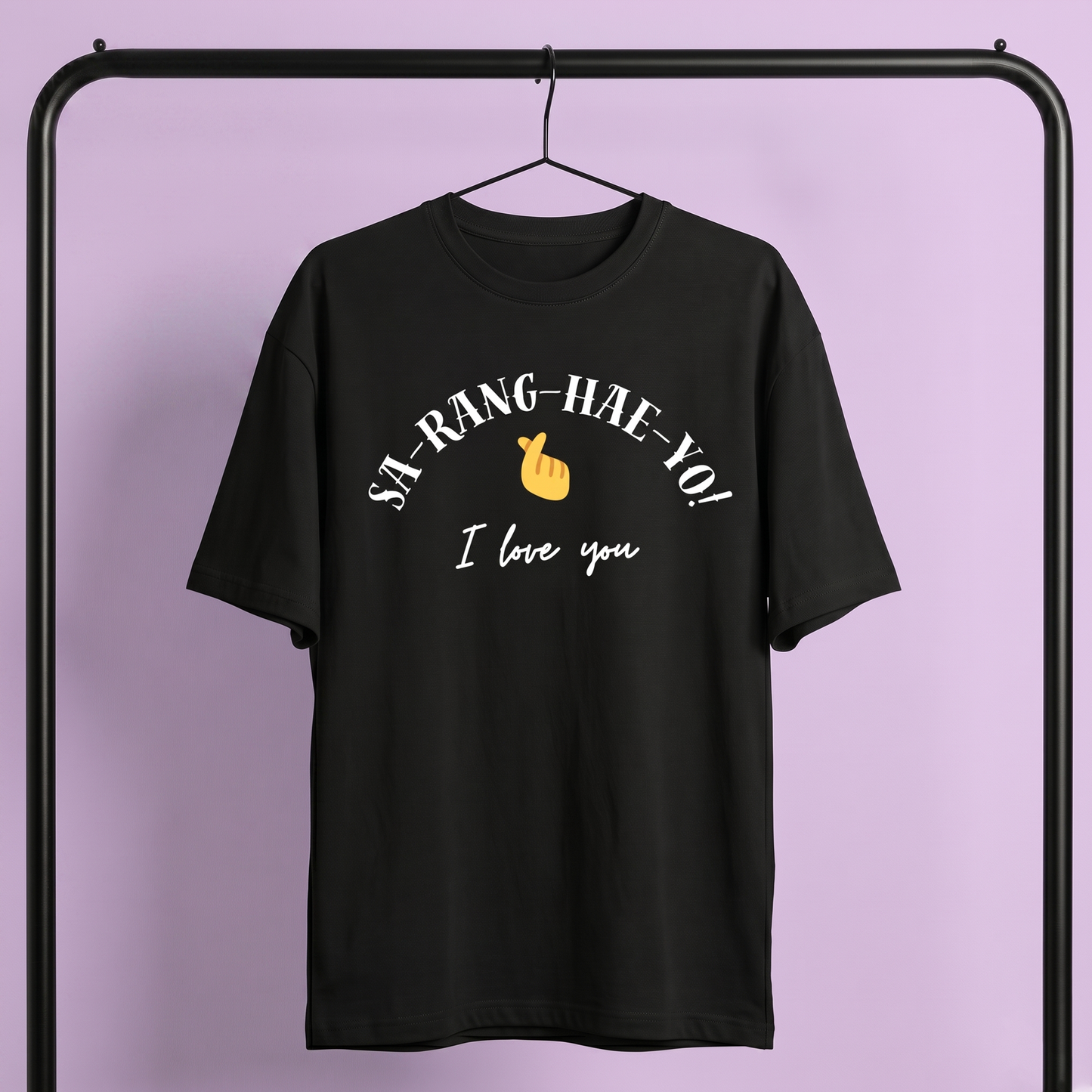 K-Pop Inspired Oversized Kids T-shirt - Trending Quote Top For Children