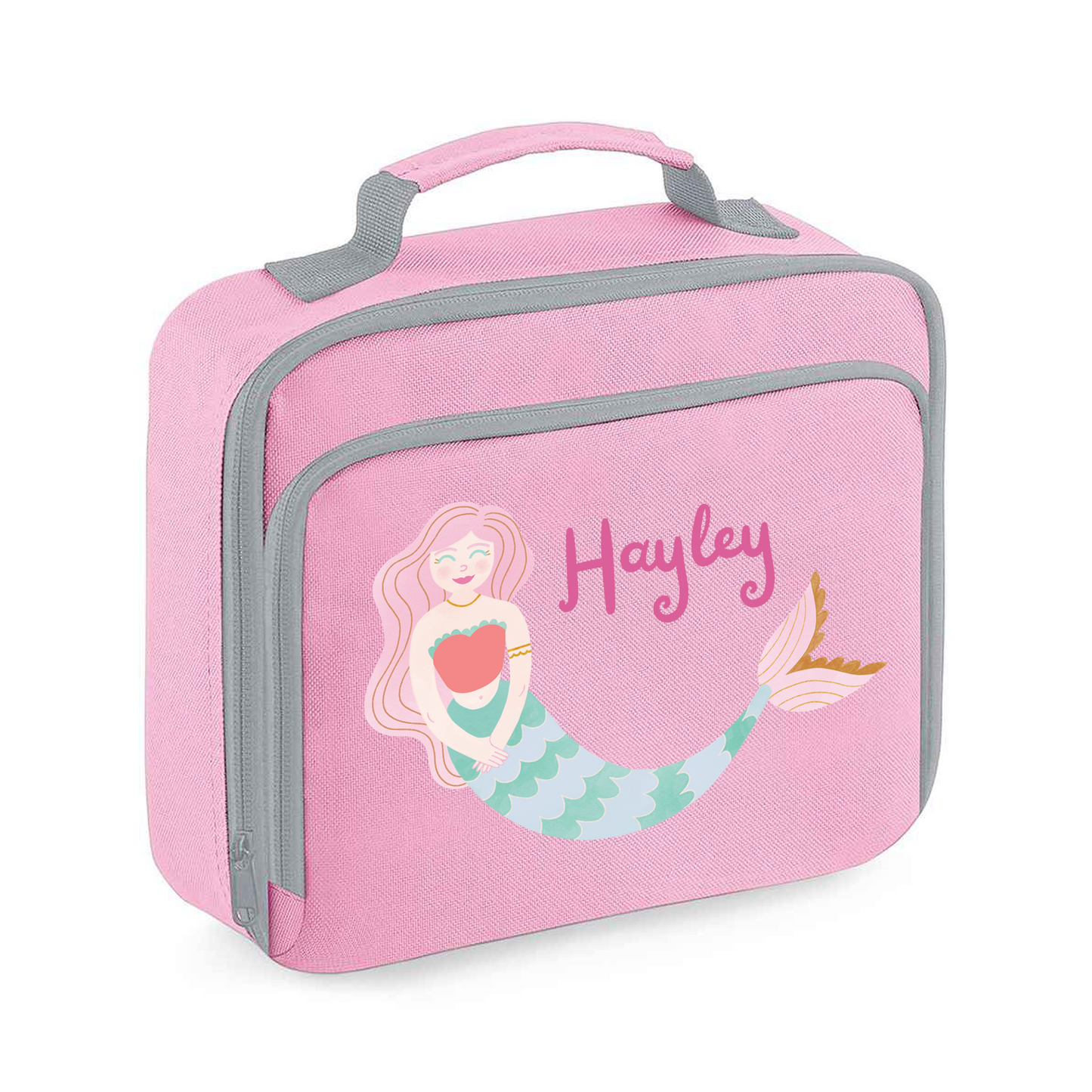 Mermaid-Themed Personalized Lunch Bag