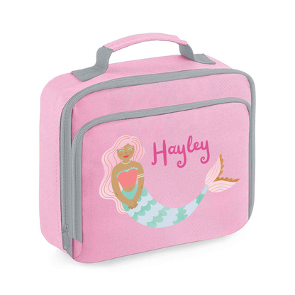 Mermaid-Themed Personalized Lunch Bag