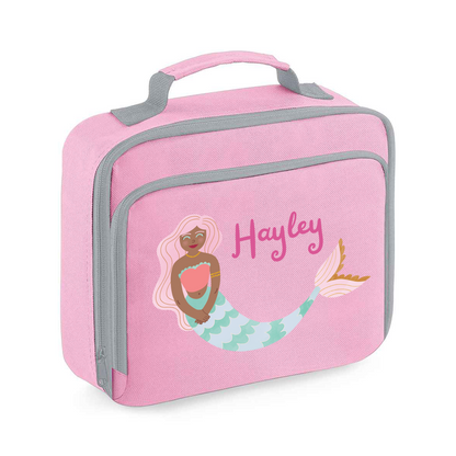 Mermaid-Themed Personalized Lunch Bag