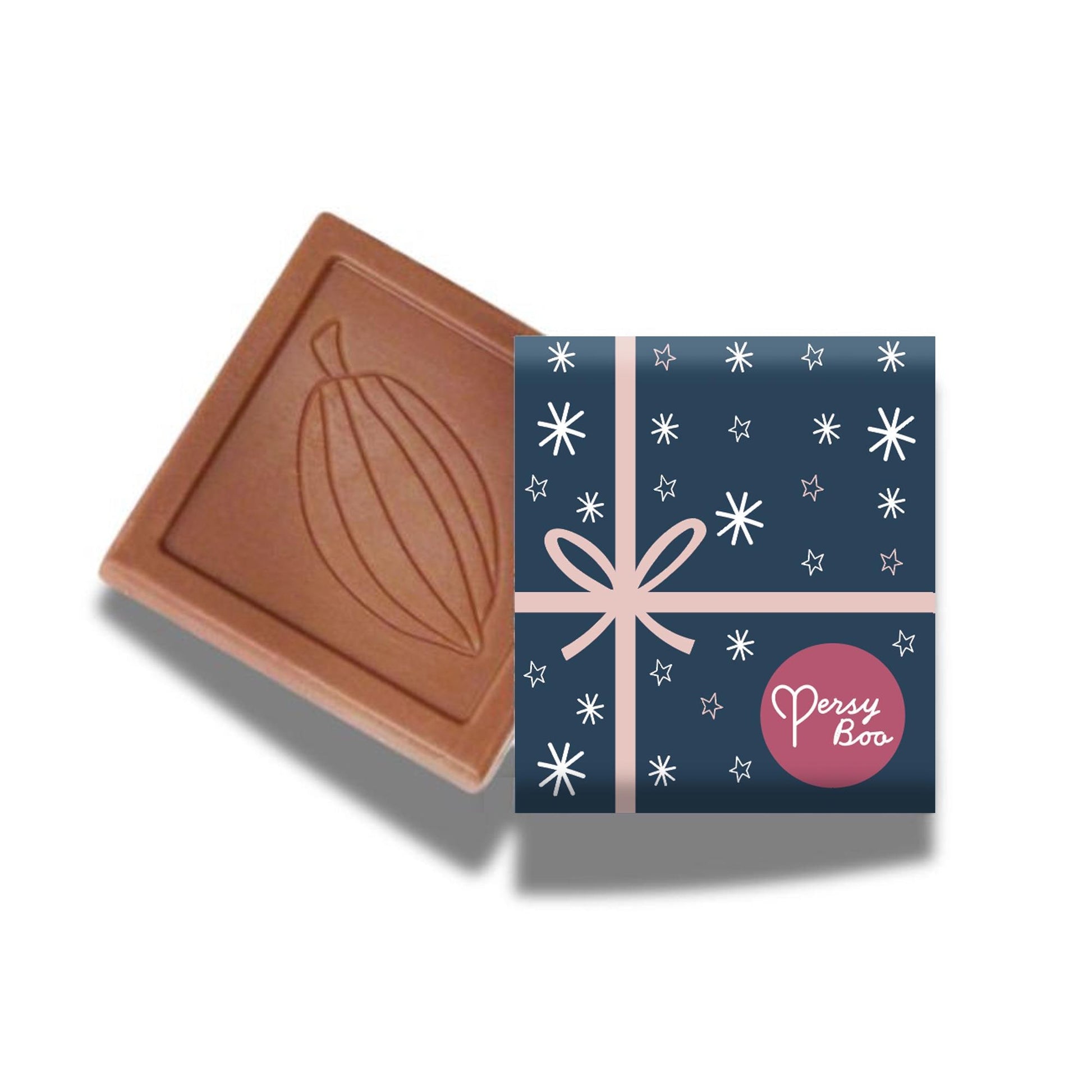 Personalised family chocolate advent calendar for Christmas