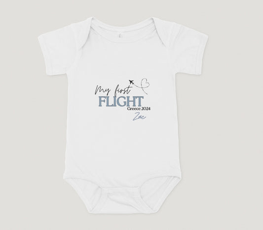 My First Holiday - T-shirt - Baby Vest