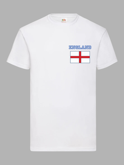 Personalised England T‑Shirt – Custom Name & Number