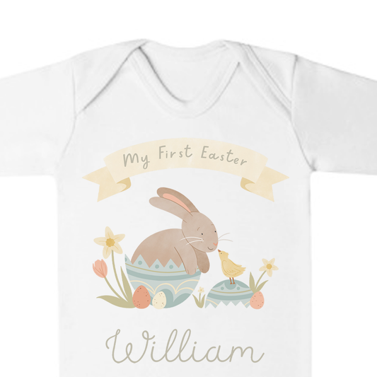 My First Easter - Personalised Baby Grow