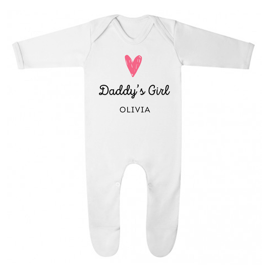 Daddy's Girl Vest/Baby Grow