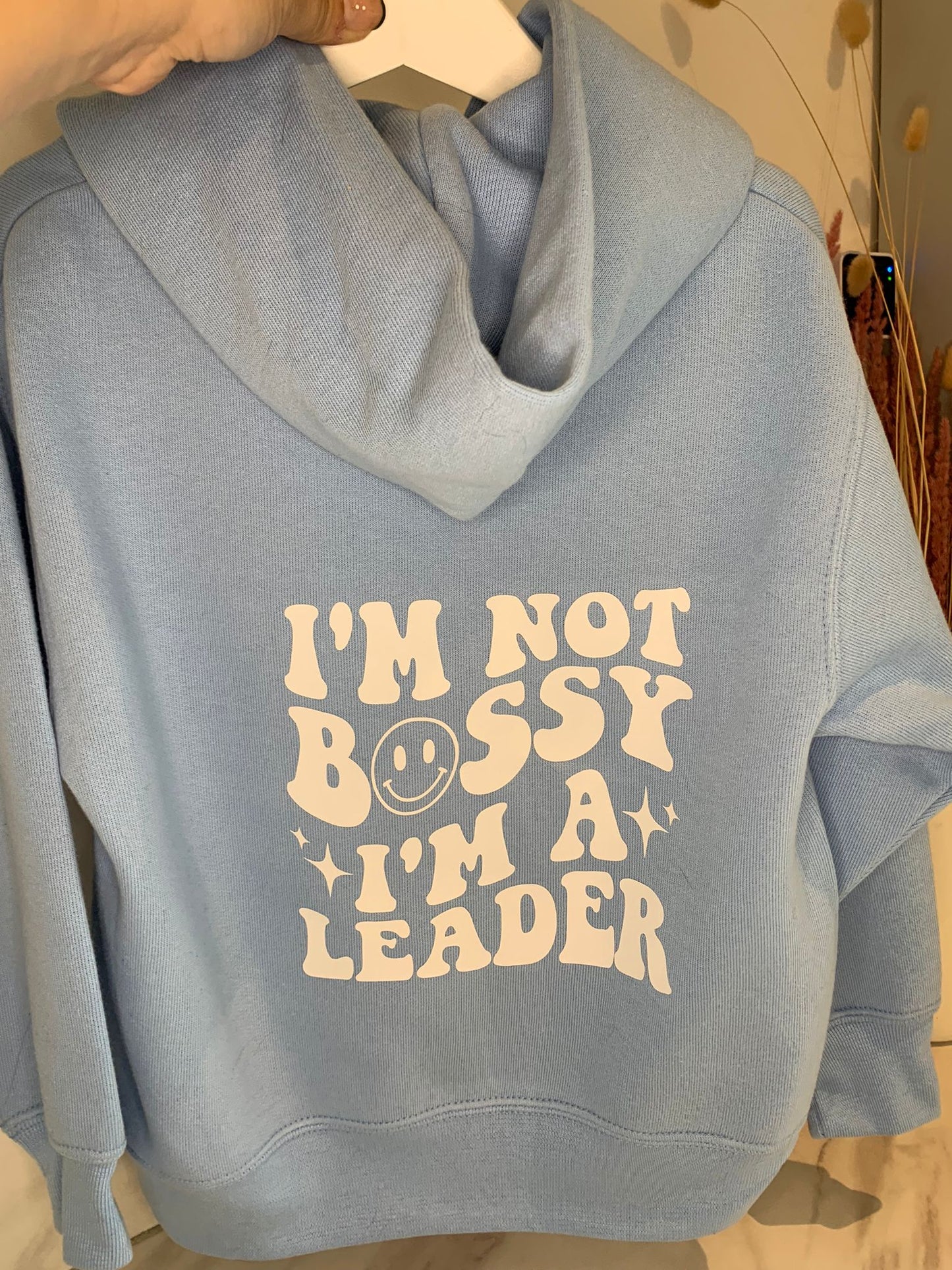 I'm not Bossy I'm a Leader Kids Hoodie - Kids