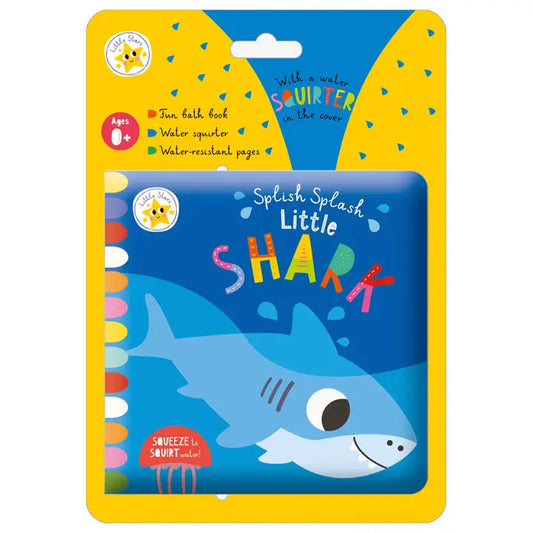 Little Stars Splish Splash Little Shark Bath Book