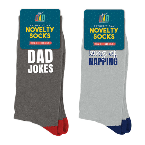 Novelty Fathers Day Socks - Perfect add on Gift