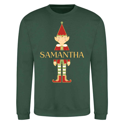 Elves Design - Personalised - Christmas Sweatshirt / Jumper