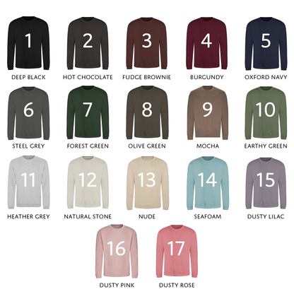 Personalised Kids Names Sweater For Mum - Custom Mothers Day Jumper