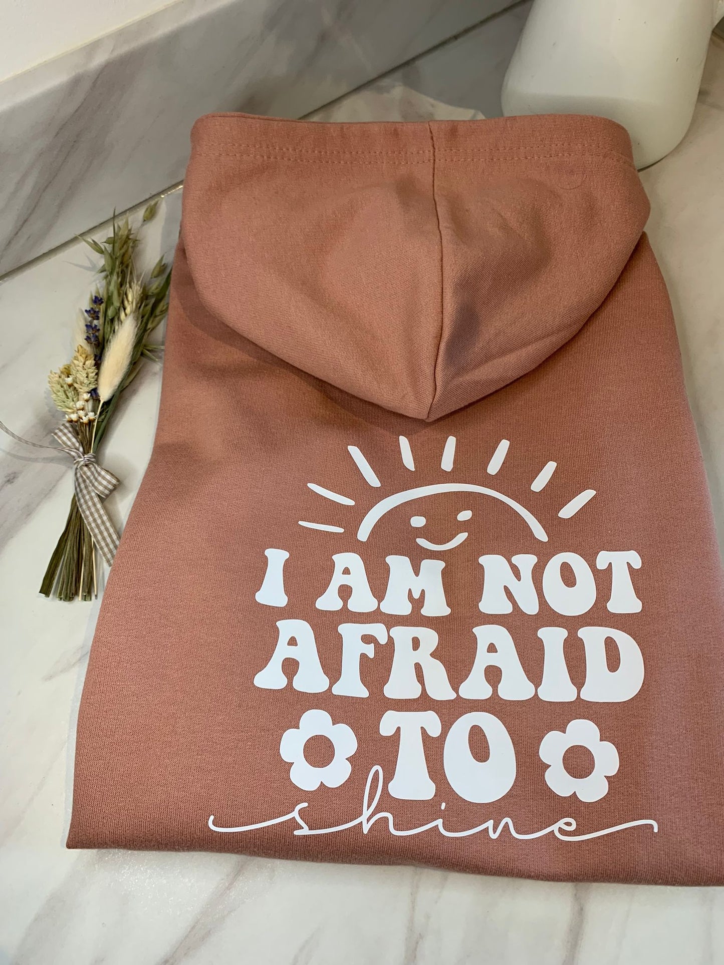 I am not afraid to shine Kids Hoodie - Kids
