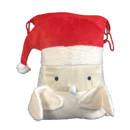 Personalised Santa Face Christmas Sack