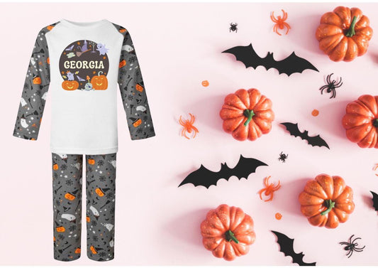 Personalised Halloween Pyjamas