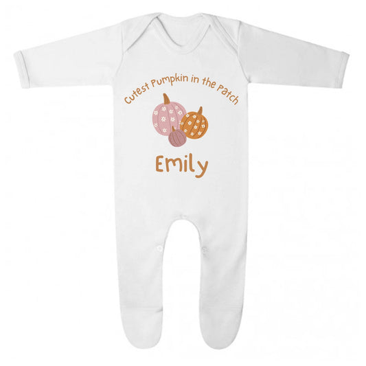 Cutest Pumpkin in the Patch Halloween T-Shirt/ Babygrow