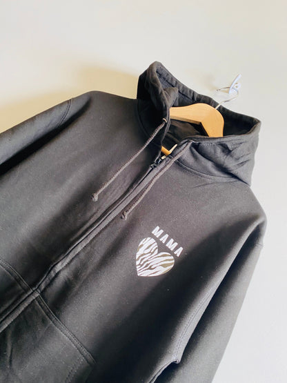 Zip up mama hoodie