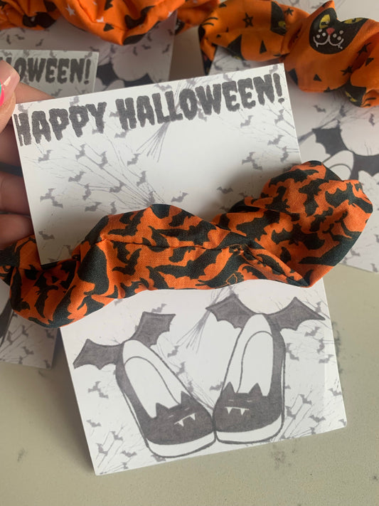 Halloween scrunchies