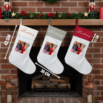 Personalised Christmas Memories Stocking