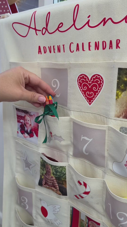 Personalised Christmas Calendar with Family Photos