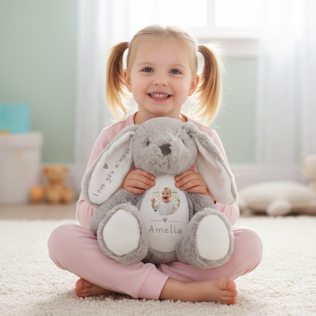 Personalised Memory Bunny Teddy