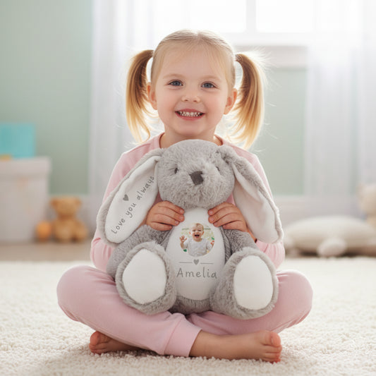 Personalised Memory Bunny Teddy